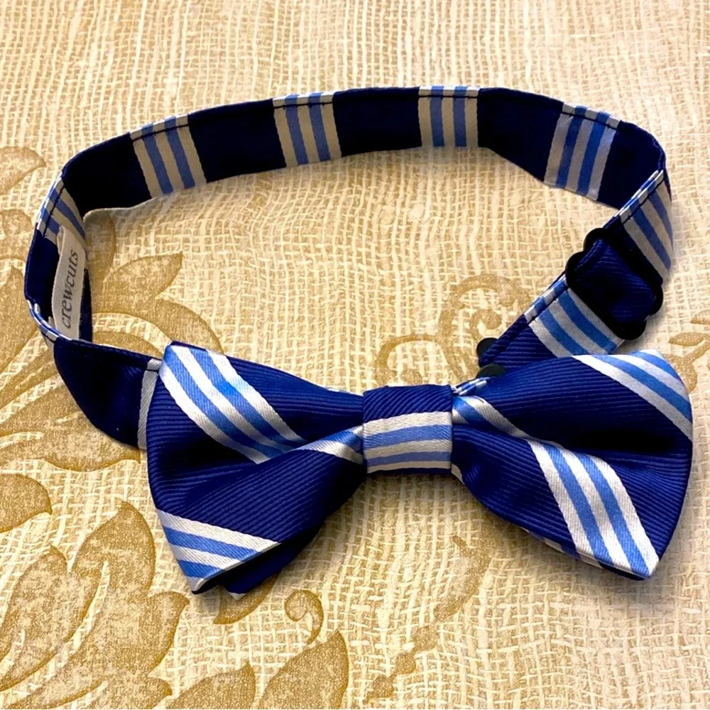 ⚓️ J.Crewcuts Blue Stripe Kids BowTie